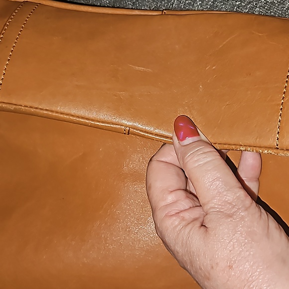 Coach Tan Leather Heritage Web Map Messenger Bag - Picture 11 of 15